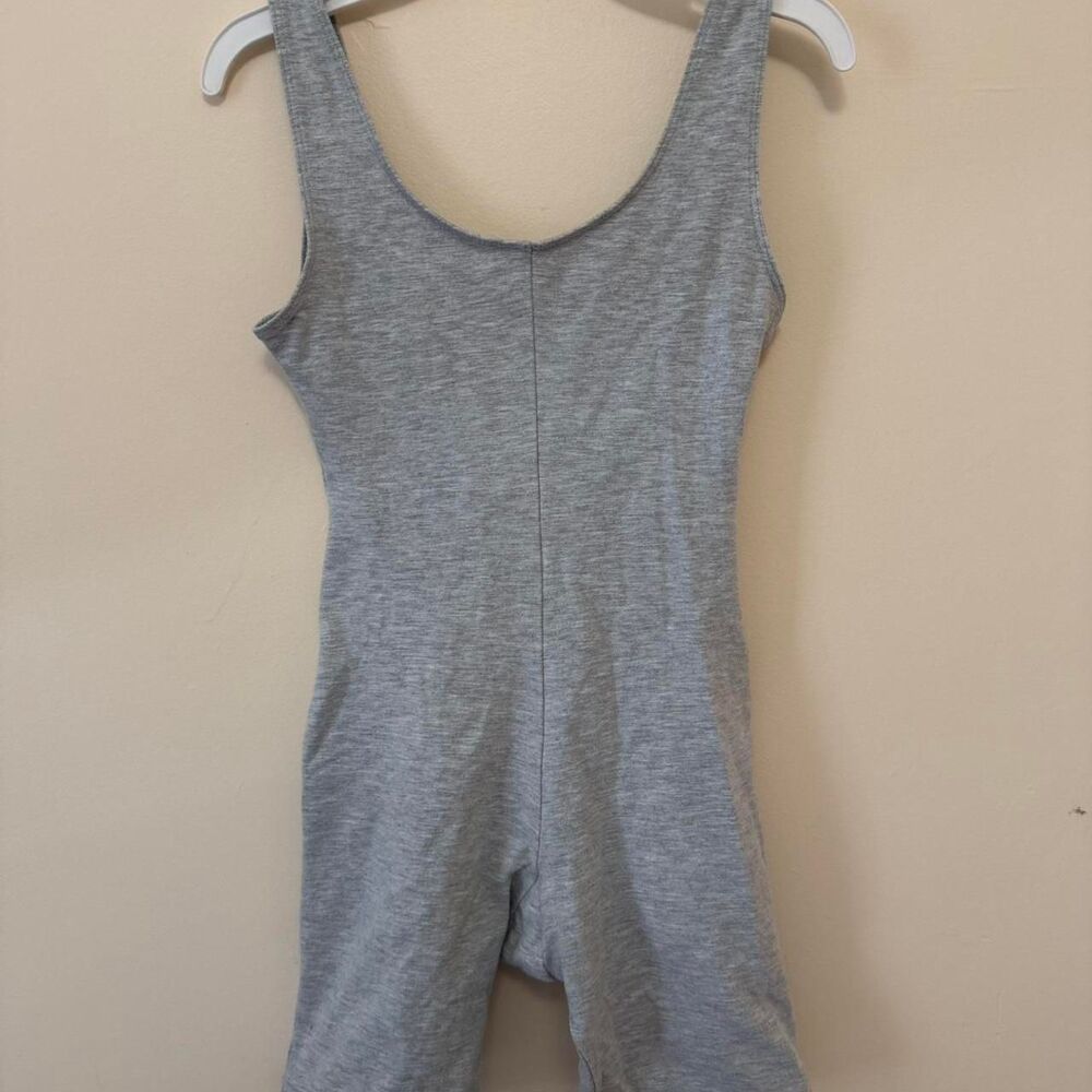 American-apparel Women's Grey Playsuit-romper